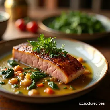 Lombo di Maiale Gestito Ricetta Arrosto Perfetto e Succoso Reverse Sear Scheda ricetta