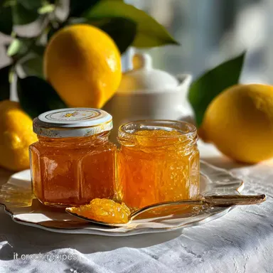 Marmellata di limoni fatta in casa senza ammollo Scheda ricetta