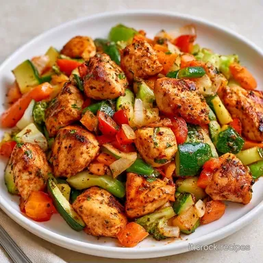 Meal Prep Pollo e Verdure per 5 Pasti Scheda ricetta