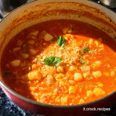 Minestrone della Nonna Il Comfort Food Italiano Scheda ricetta
