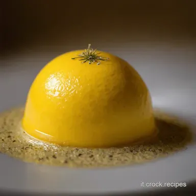 Bruce Munro Mini Dome di Mousse al Limone Una Magia Scheda ricetta