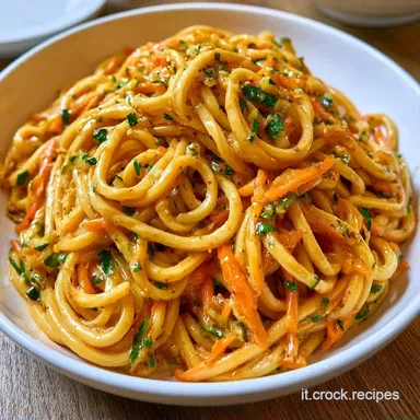 Noodles Cinesi Ricetta per 4 Persone Scheda ricetta