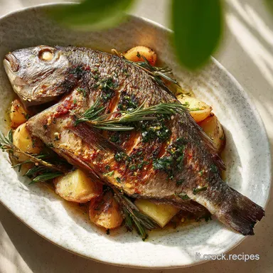 Orata al forno Croccante e Aromatico in 40 Minuti Scheda ricetta
