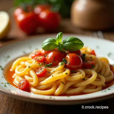 Orzotto Estivo Cremoso con Pomodorini Dolci Ricetta Perfetta Scheda ricetta