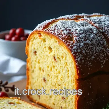 Panettone Ricetta Facile: Il Tuo Pane di Natale Fatto in Casa! Scheda ricetta