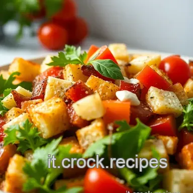 Panzanella Ricetta: La Toscana a Casa Tua! Scheda ricetta