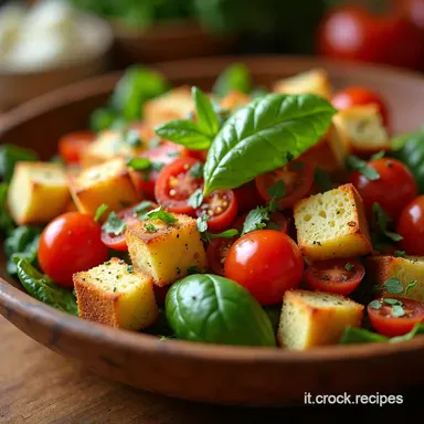 Panzanella Perfetta Ricette con pane raffermo La mia versione Scheda ricetta