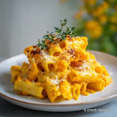 Pasta al Forno con Zucca: Ricetta Autunnale per 4 Scheda ricetta