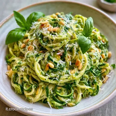 Pasta Al Pesto Di Zucchine Cremosa Scheda ricetta