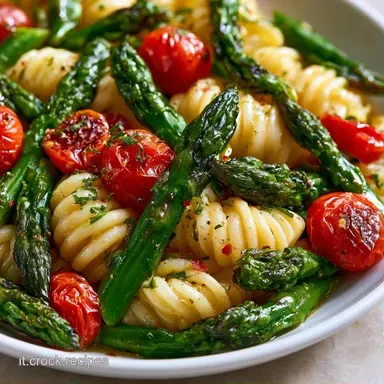 Pasta Asparagi e Pomodorini in 30 Minuti Scheda ricetta