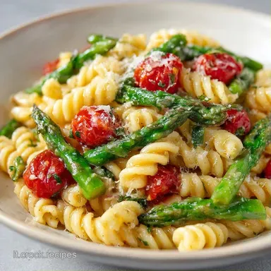 Pasta Asparagi e Pomodorini Cremosa Scheda ricetta