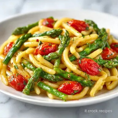 Pasta con Asparagi e Pomodori: 30 Minuti Scheda ricetta