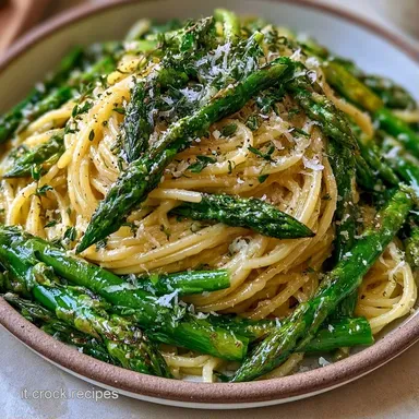 Pasta Cremosa con gli Asparagi per 4 Scheda ricetta