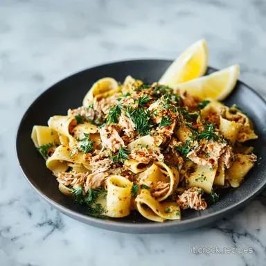 Pasta Fredda Tonno e Limone in 22 Minuti Scheda ricetta