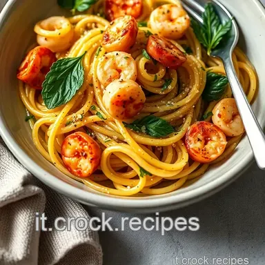 Pasta Gamberetti e Zucchine: La Ricetta che Profuma d'Estate Scheda ricetta