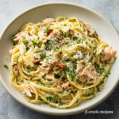 Pasta con il Salmone Fresco in 22 Minuti Scheda ricetta