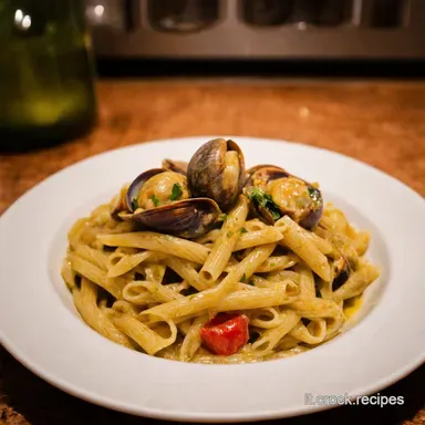 Pasta Vongole e Pomodorini Un Tuffo nel Sapore di Mare Scheda ricetta