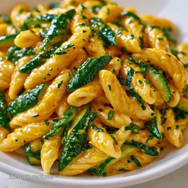 Pasta Zucchine e Zafferano Cremosa Scheda ricetta