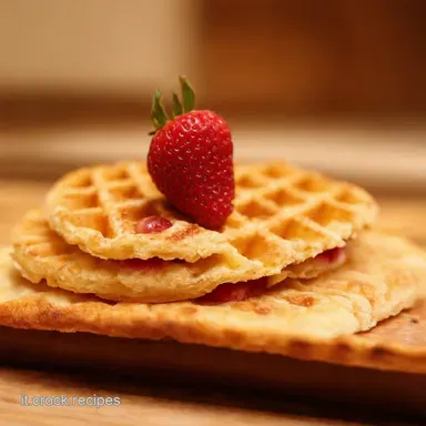 Pizzelle alla Fragola Un Classico Abruzzese Rivisitato Scheda ricetta