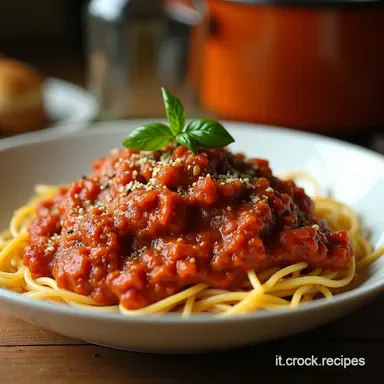 Rag&ugrave; alla Bolognese La Ricetta Segreta della Nonna Adele Scheda ricetta