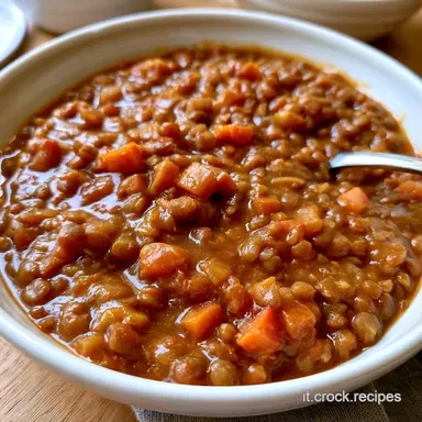Rag&ugrave; Di Lenticchie da Congelare Scheda ricetta