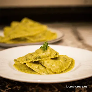 Ravioli Orata e Pesto Fatti in Casa Un Primo Liguria Doc Scheda ricetta