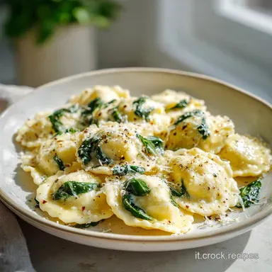 Ravioli Ricotta e Spinaci: Ricetta per 4 Persone in 50 Minuti Scheda ricetta