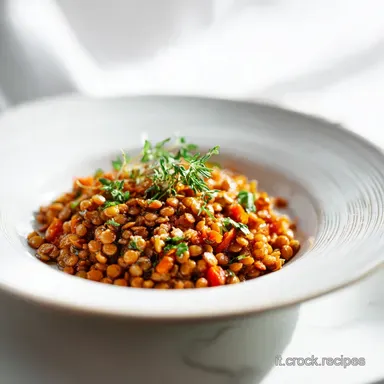 Ricetta Pasta e Lenticchie: 4 Servings Scheda ricetta