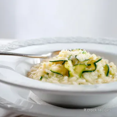 Risotto con le zucchine Cremoso: La Ricetta Facile Estiva Scheda ricetta