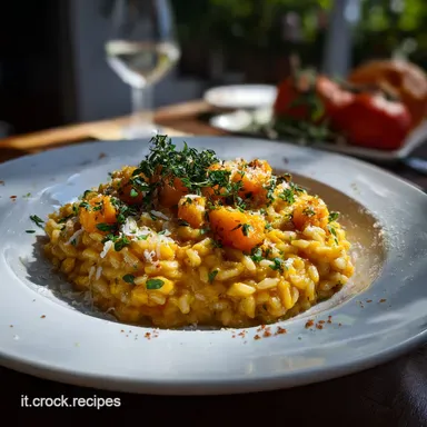 Risotto alla zucca Fatto in Casa in 40 Minuti Scheda ricetta