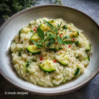 Risotto alle Zucchine Ricetta Della Nonna in 35 Minuti Scheda ricetta