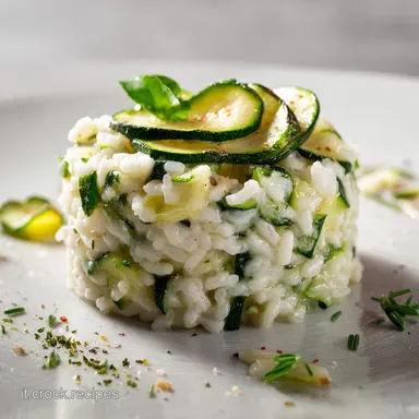 Risotto con zucchine cremoso: La Ricetta Mantecata Perfetta Scheda ricetta