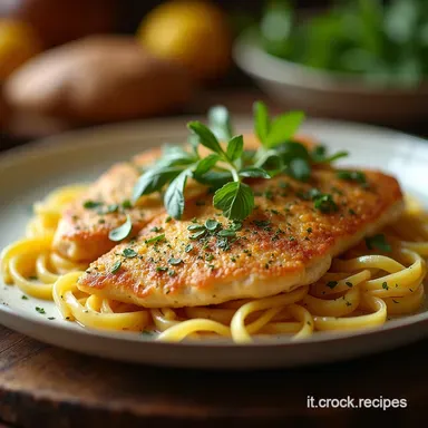 Scaloppine di Pollo Saporite Ricetta Veloce e Elegante Scheda ricetta
