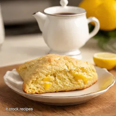 Tea Time Perfetto Scones al Limone che Fanno Primavera Scheda ricetta