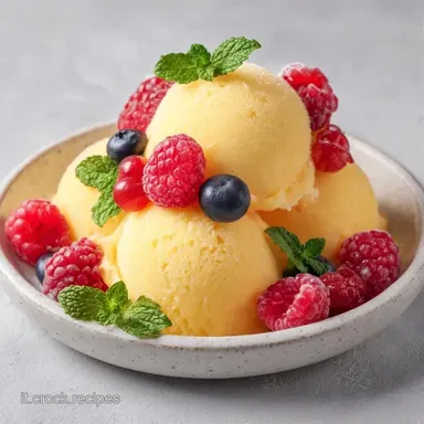 Sorbetto Alla Frutta con Latte di Cocco Scheda ricetta