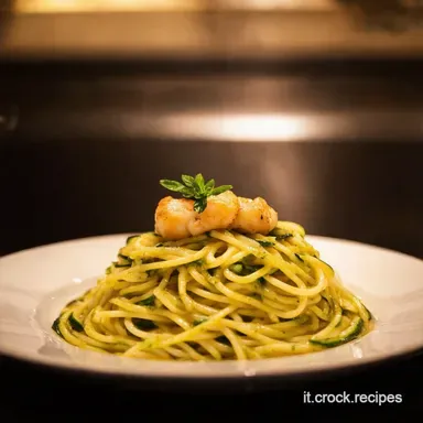 Spaghetti Zucchine e Gamberetti Ricetta Facile da Leccarsi i Baffi Scheda ricetta