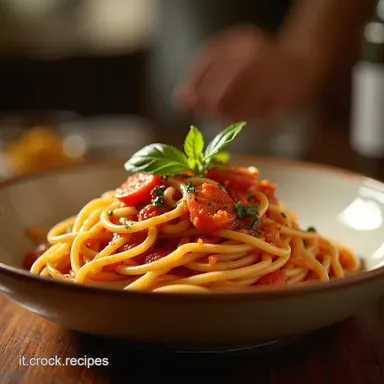 Ricetta Spaghetti con lAstice Classico Italiano Semplice Scheda ricetta