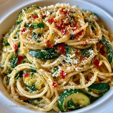 Spaghetti Con Zucchine per 4 Persone Scheda ricetta