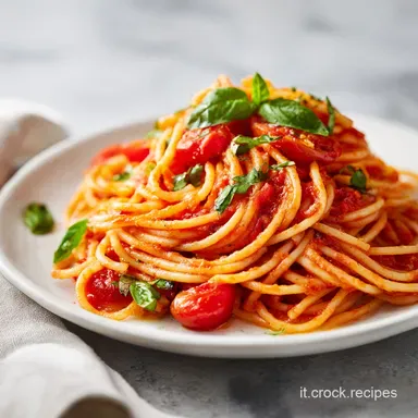 Ricetta Spaghetti al Pomodoro Fresco in 35 Minuti Scheda ricetta