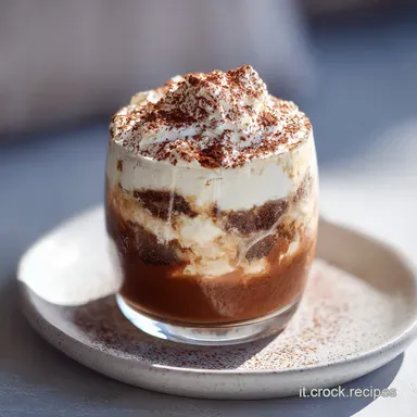 Tiramis&ugrave; al Bicchiere per 4 Porzioni Scheda ricetta