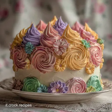 Torta di Compleanno Soffice per 12 Porzioni Scheda ricetta