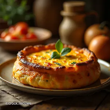 Torta Rustica Mele Cotogne Caramellate al Profumo di Cannella Scheda ricetta