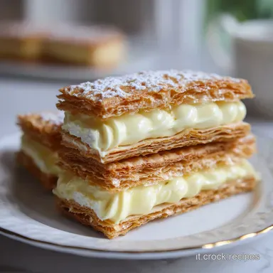 Torta Millefoglie alla crema: Sfoglia Croccante e Ricetta Impeccabile Scheda ricetta