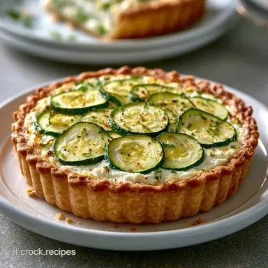 Torta Salata Zucchine Ricotta per 4 Persone Scheda ricetta