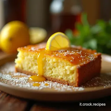 Torta Soffice al Limone La Ricetta Facile che Sa di Sole Scheda ricetta