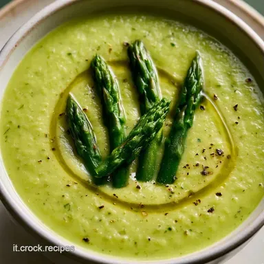 Vellutata Di Asparagi Per 4 Persone Scheda ricetta