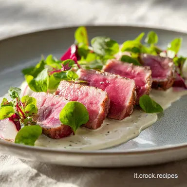 Vitello Tonnato: Ricetta CBT in 12 Ore e 30 Minuti Scheda ricetta