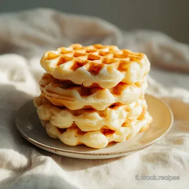 Waffle Alla Vaniglia in 25 Minuti Scheda ricetta