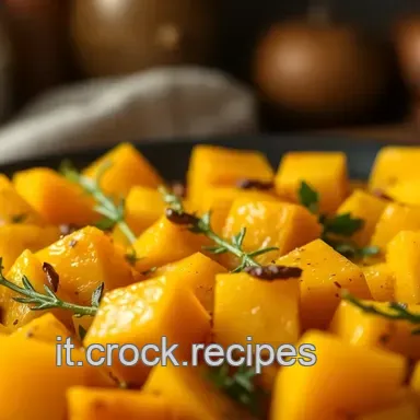 Zucca al Forno: La Ricetta Profumata che Sa di Casa!