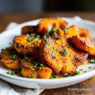 Zucca in Padella Croccante per 4 Porzioni Scheda ricetta